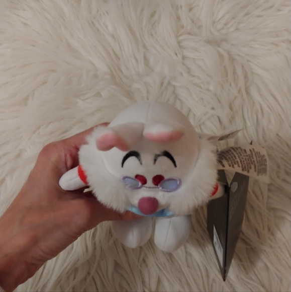 💖FIRM! NWT DISNEY PARKS ALICE IN WONDERLAND WHITE RABBIT NUIMO PLUSH (RARE) - Picture 9 of 9
